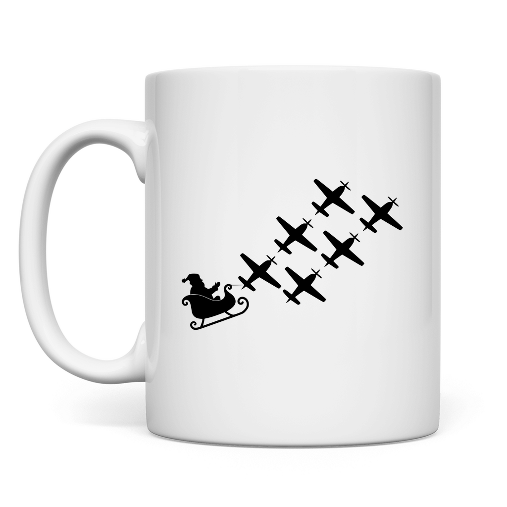 Tasse - Santa's Flying Sled | Weihnachts-Edition
