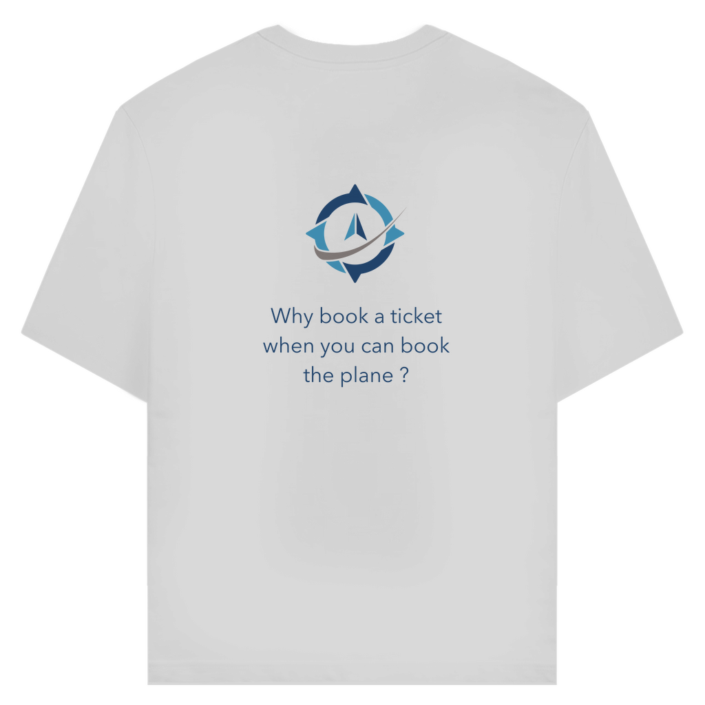 airtaxi.express | T-Shirt - Book The Plane, Not Just A Ticket
