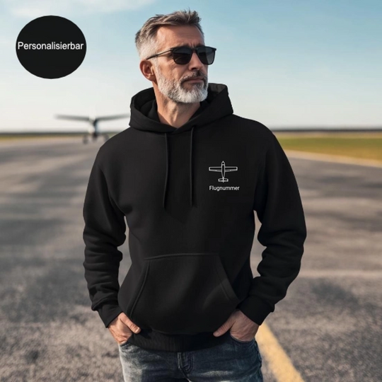 Hoodie mit bedruckter Personalisierung