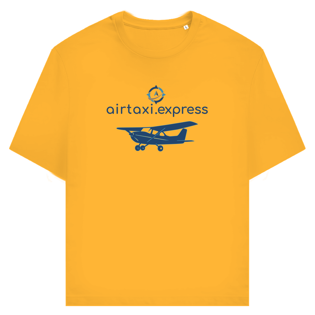 airtaxi.express | T-Shirt - Logo mit UL-Flieger