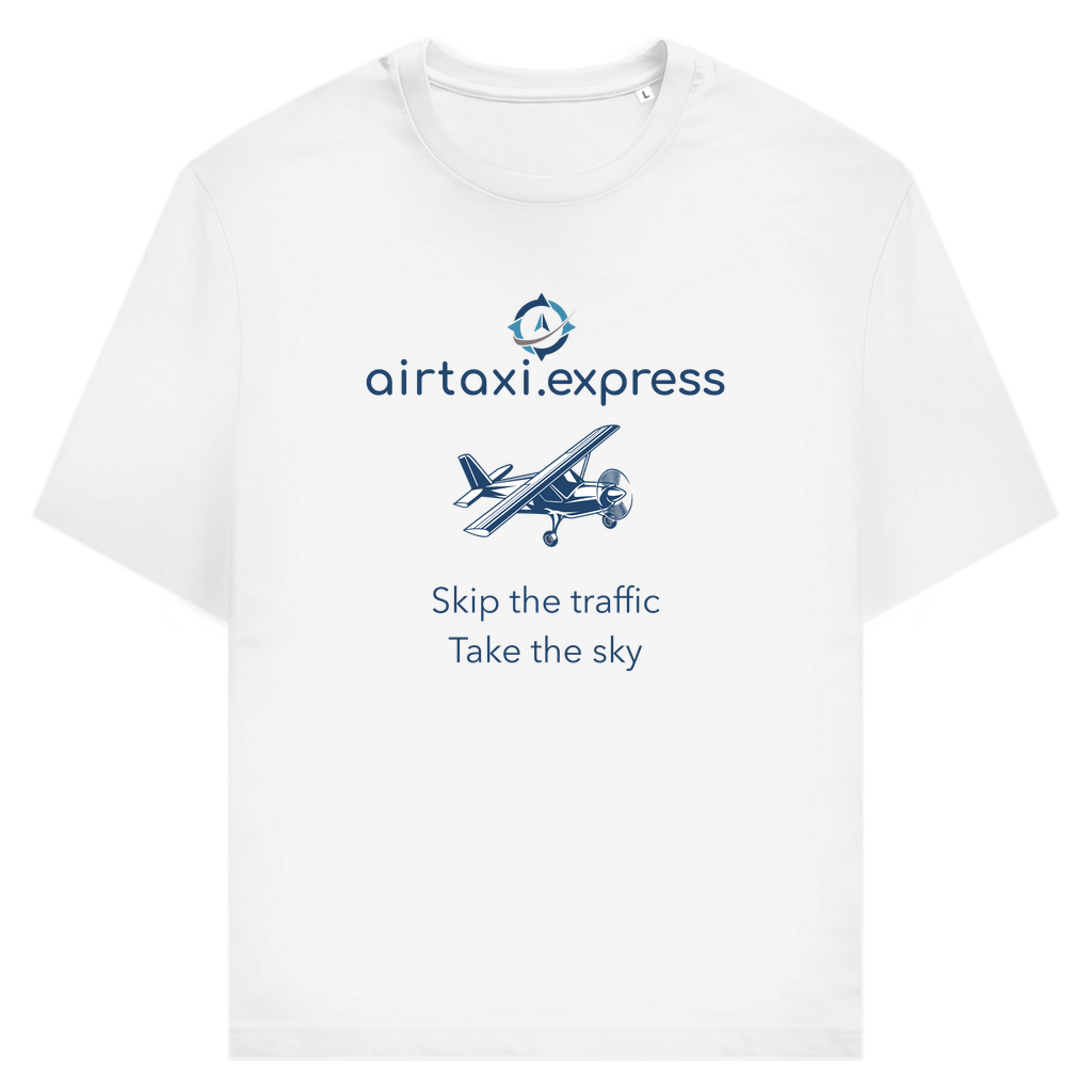 airtaxi.express | T-Shirt - Skip The Traffic, Take The Sky