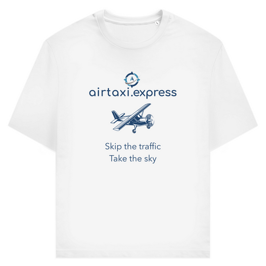 airtaxi.express | T-Shirt - Skip The Traffic, Take The Sky