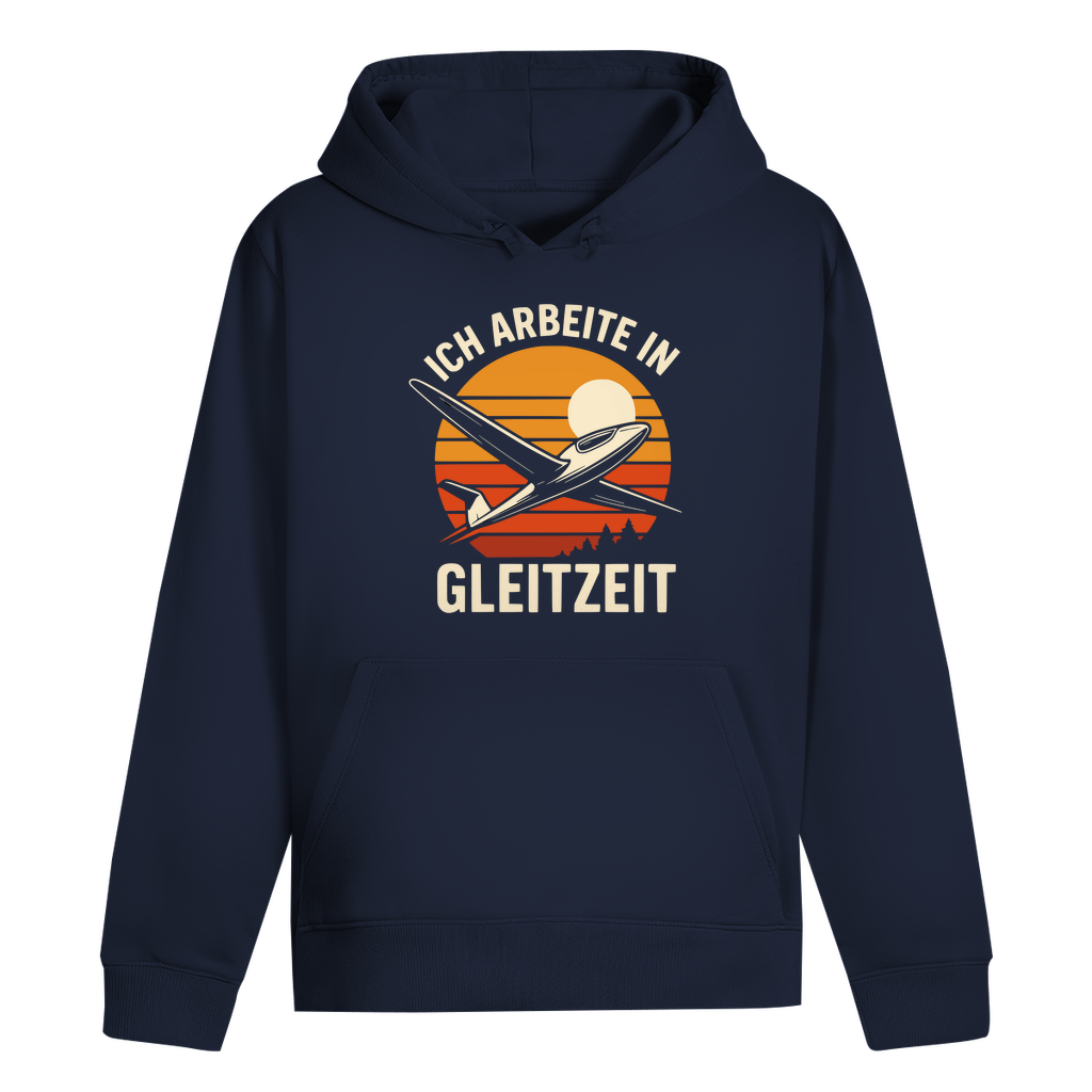 Hoodie - Ich arbeite in Gleitzeit