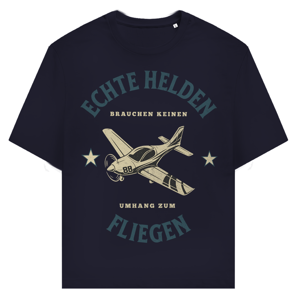 T-Shirt - Echte Helden fliegen