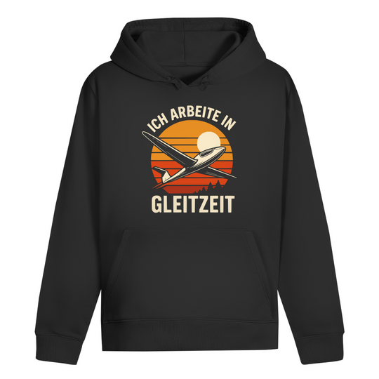 Hoodie - Ich arbeite in Gleitzeit