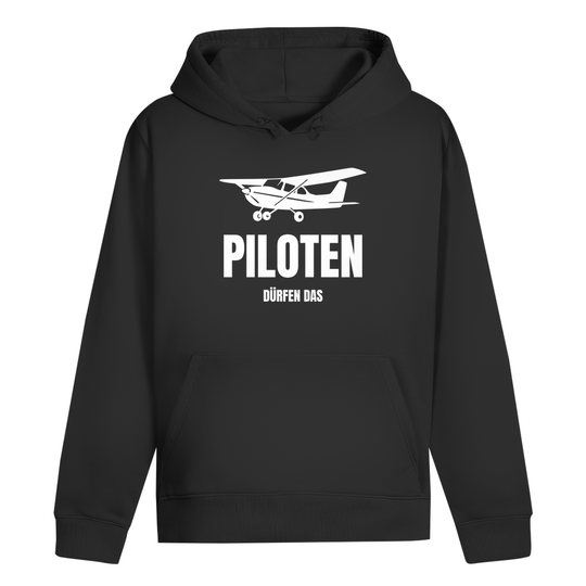 Hoodie - Piloten dürfen das