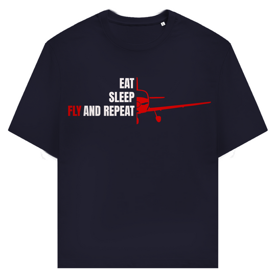 T-Shirt - Eat Sleep Fly Repeat