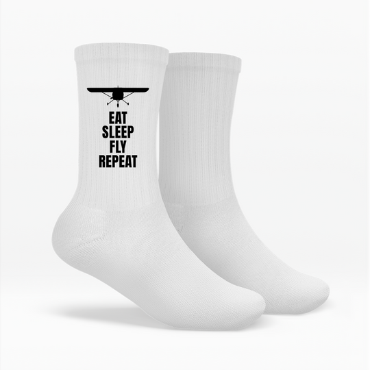 Socken - Eat Sleep Fly Repeat