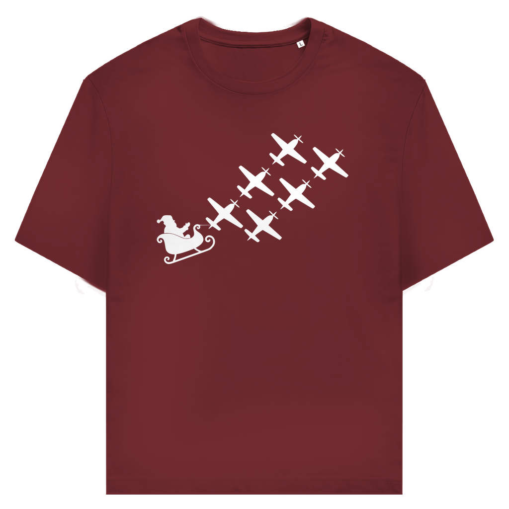 T-Shirt - Santa's Flying Sled | Weihnachts-Edition