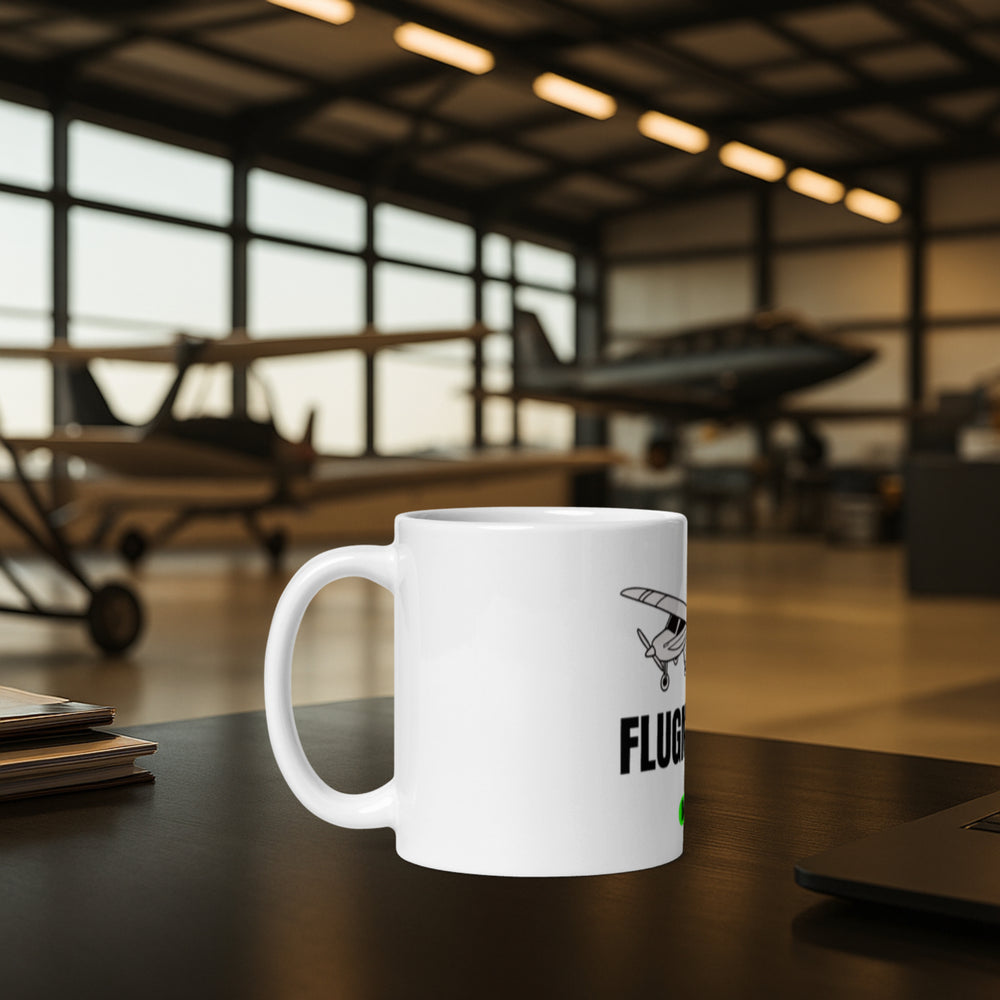Tasse weiß - Flugmodus ON