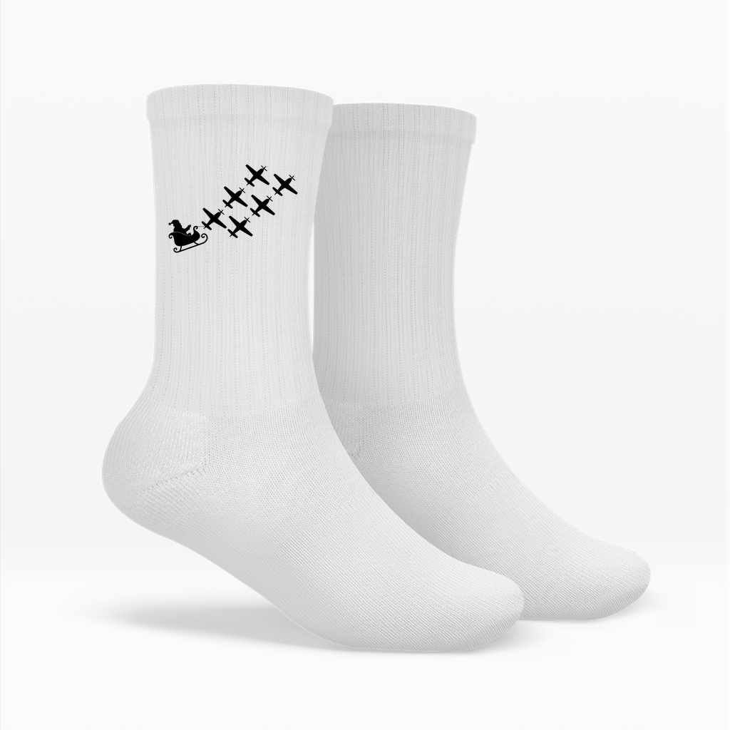Socken - Santa's Flying Sled | Weihnachts-Edition
