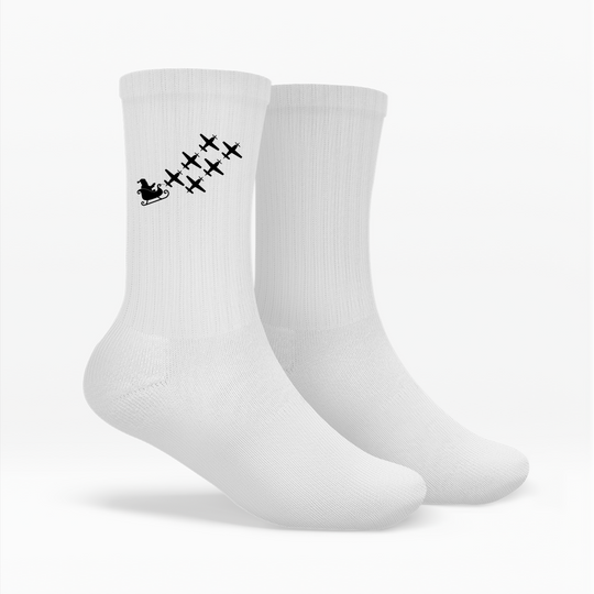 Socken - Santa's Flying Sled | Weihnachts-Edition