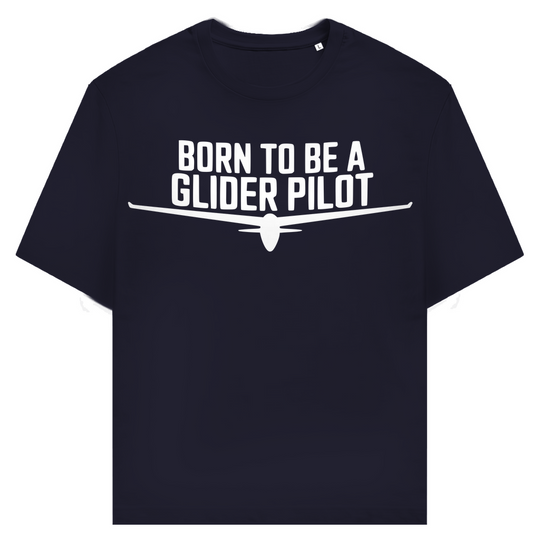 T-Shirt - Born to be a Glider Pilot