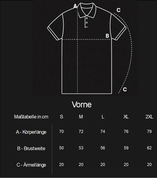 Größentabelle Polo