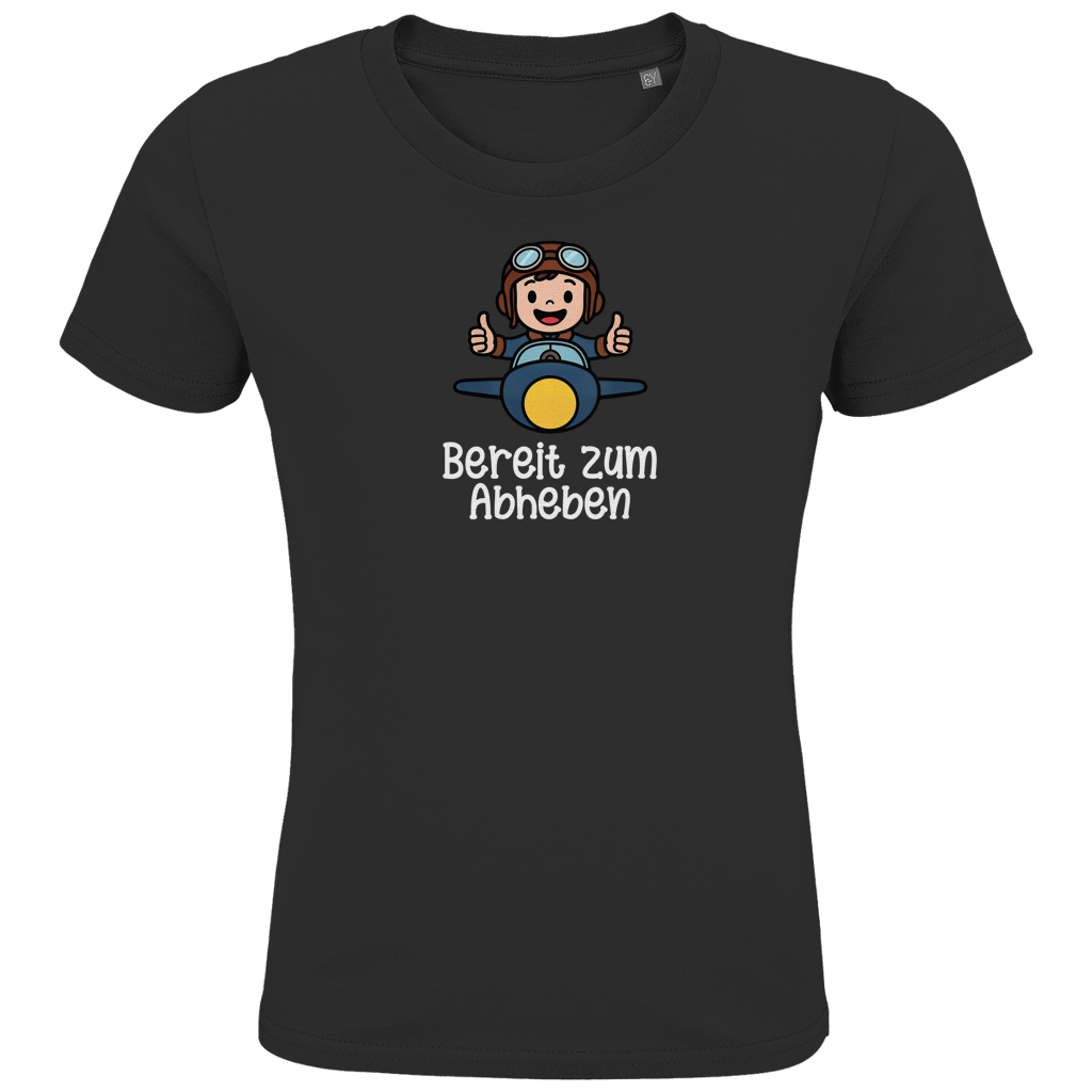 Kids T-Shirt - Bereit zum Abheben