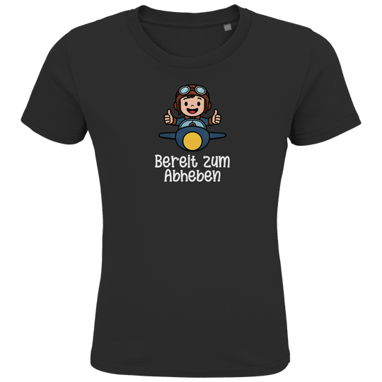 Kids T-Shirt - Bereit zum Abheben