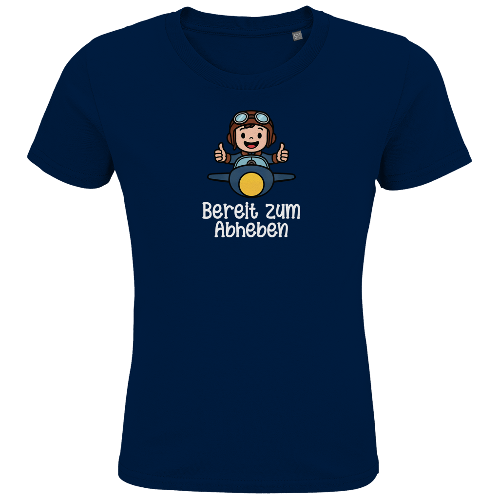 Kids T-Shirt - Bereit zum Abheben