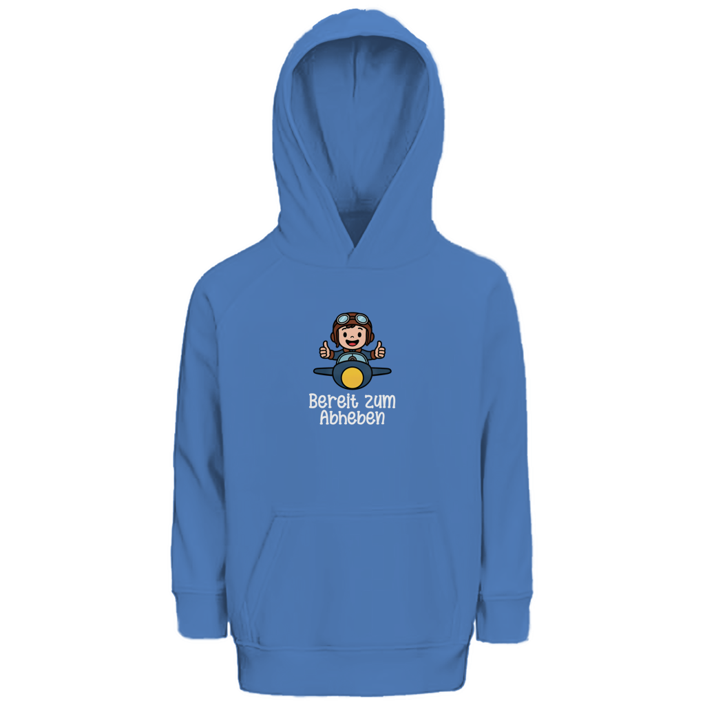 Kids Hoodie - Bereit zum Abheben