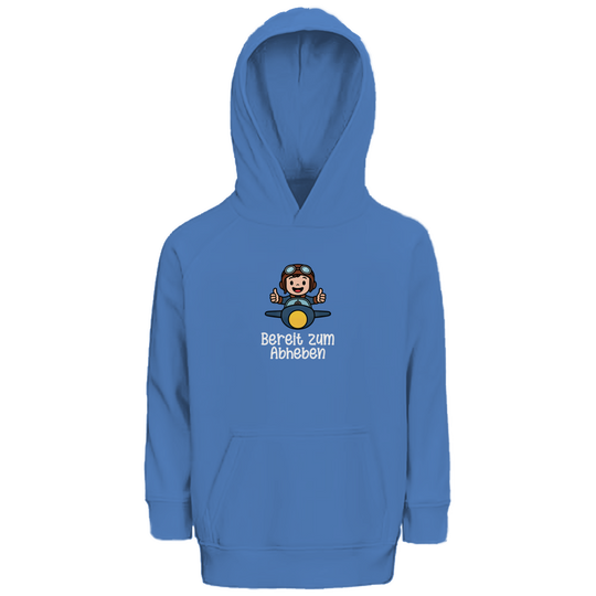 Kids Hoodie - Bereit zum Abheben
