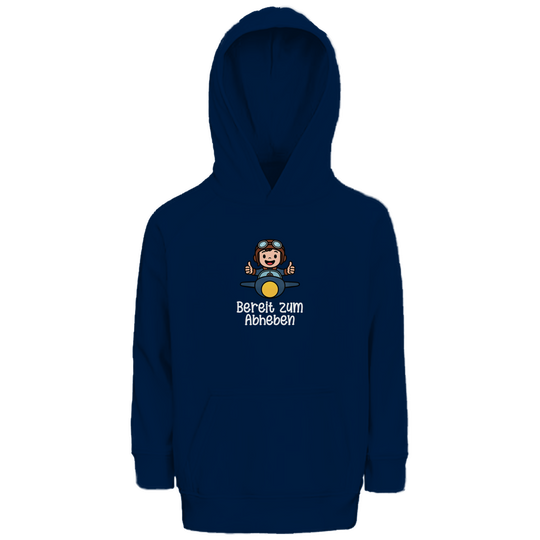 Kids Hoodie - Bereit zum Abheben