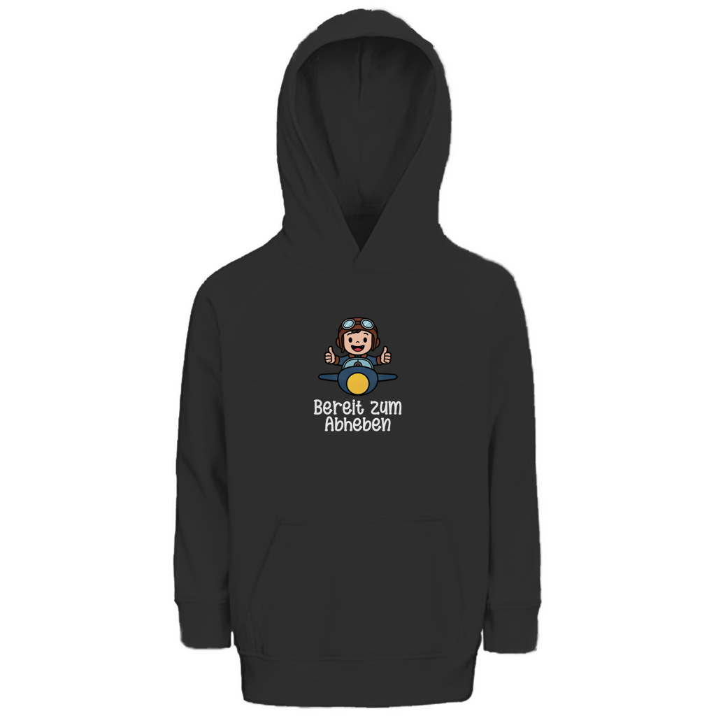 Kids Hoodie - Bereit zum Abheben