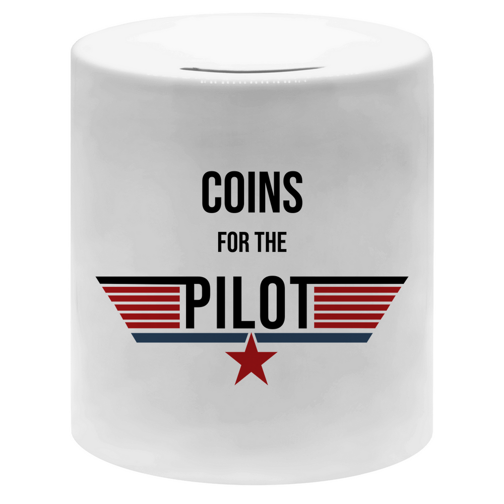 Spardose - Coins for the Pilot