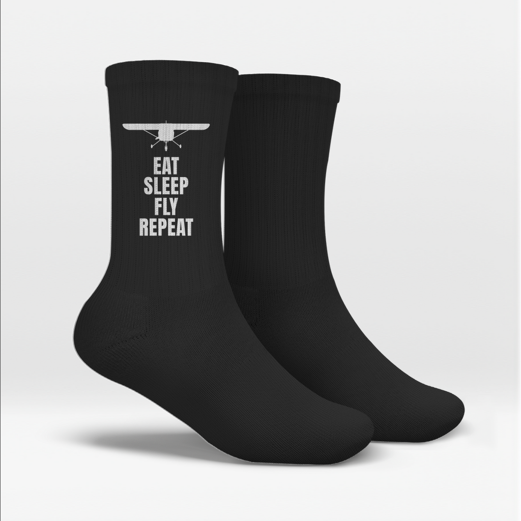 Socken - Eat Sleep Fly Repeat
