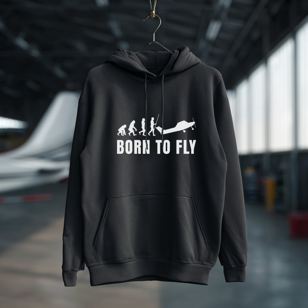 Hoodie - Born to fly