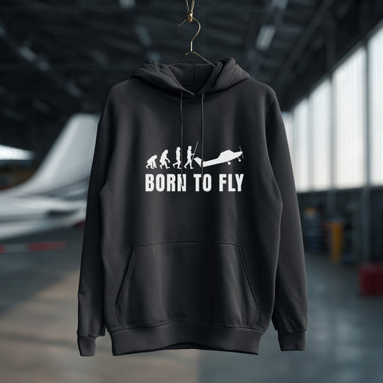 Hoodie - Born to fly