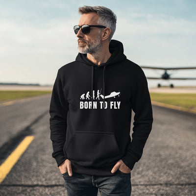 Hoodie - Born to fly