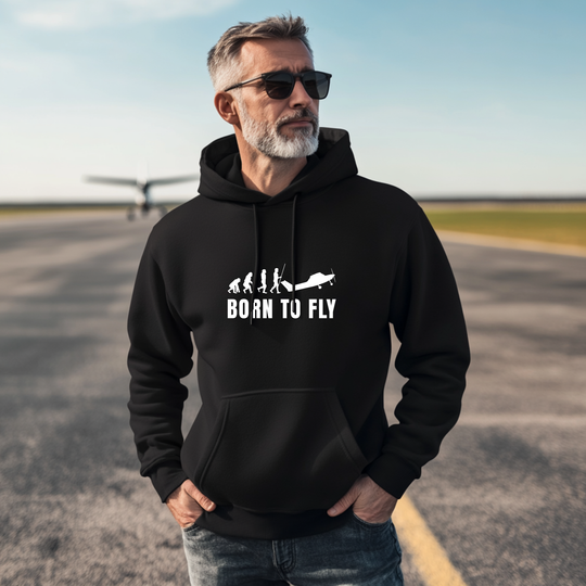 Hoodie - Born to Fly