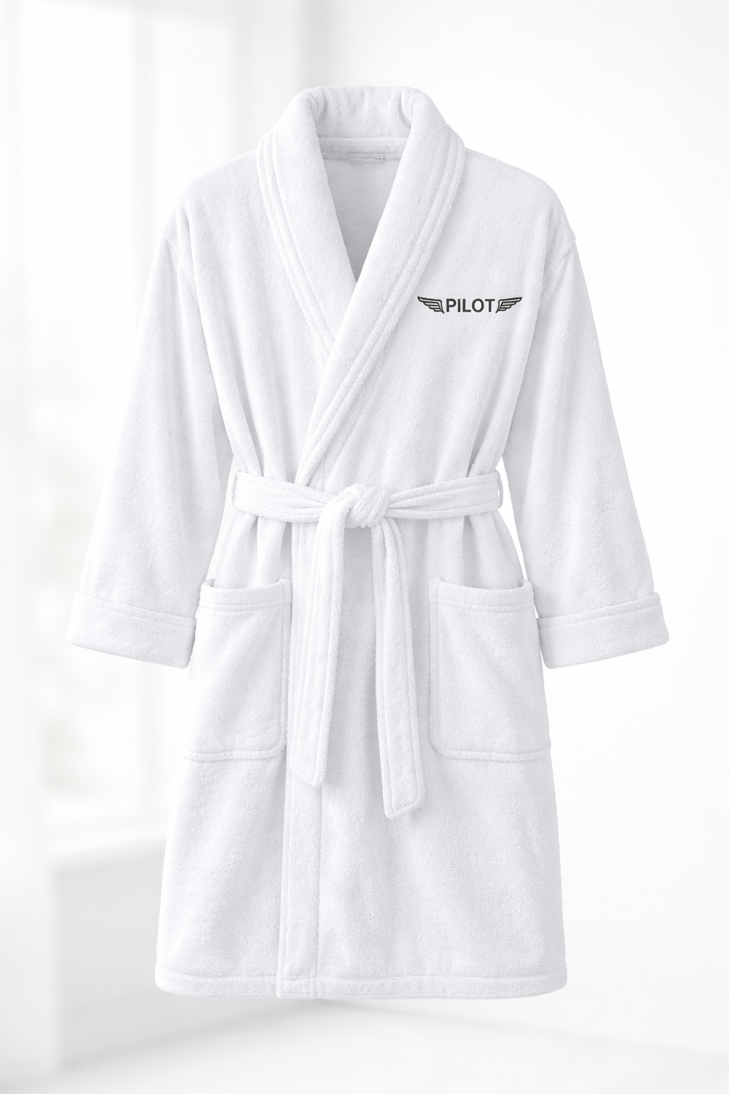 Bademantel mit Stick - Pilot