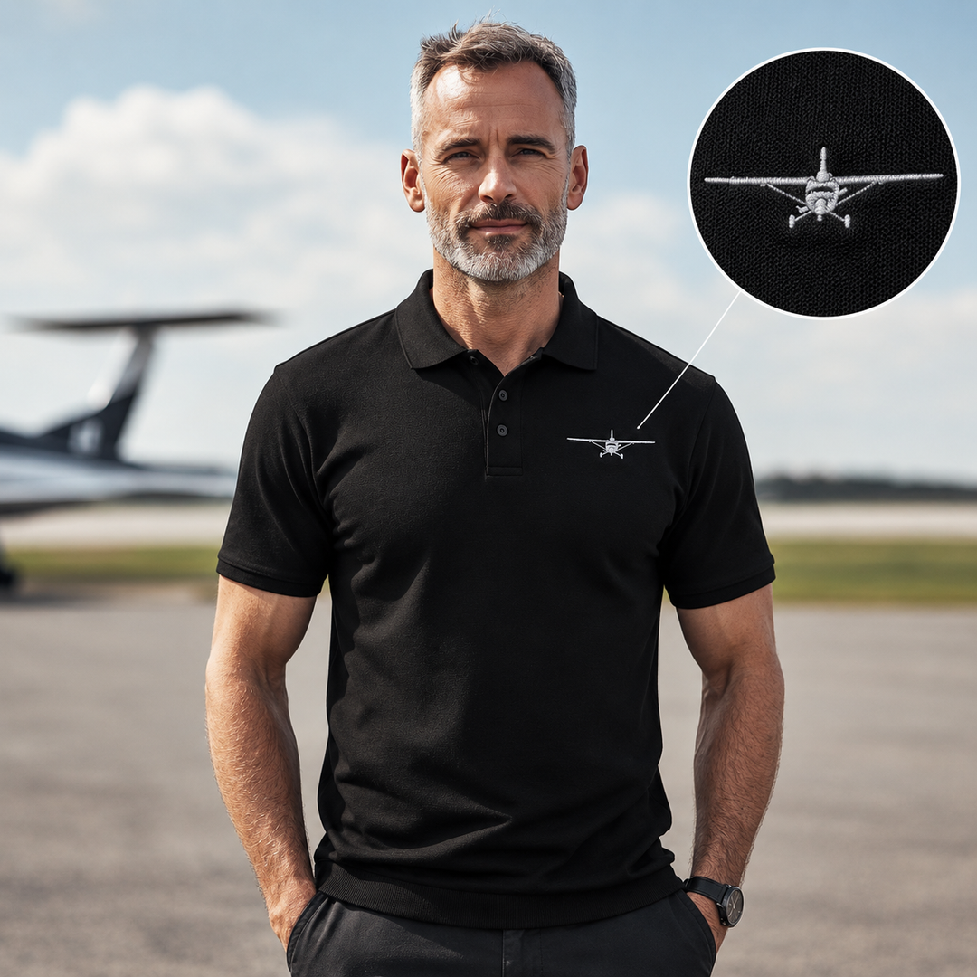 Polo-Shirt - Front View | Classic Line mit Stick