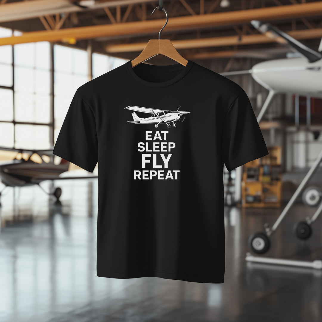 T-Shirt - Eat Sleep FLY Repeat
