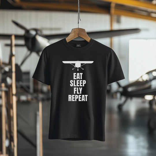 T-Shirt - Eat Sleep Fly Repeat
