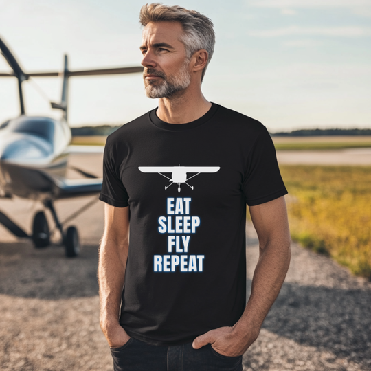 T-Shirt - Eat, Sleep, Fly, Repeat