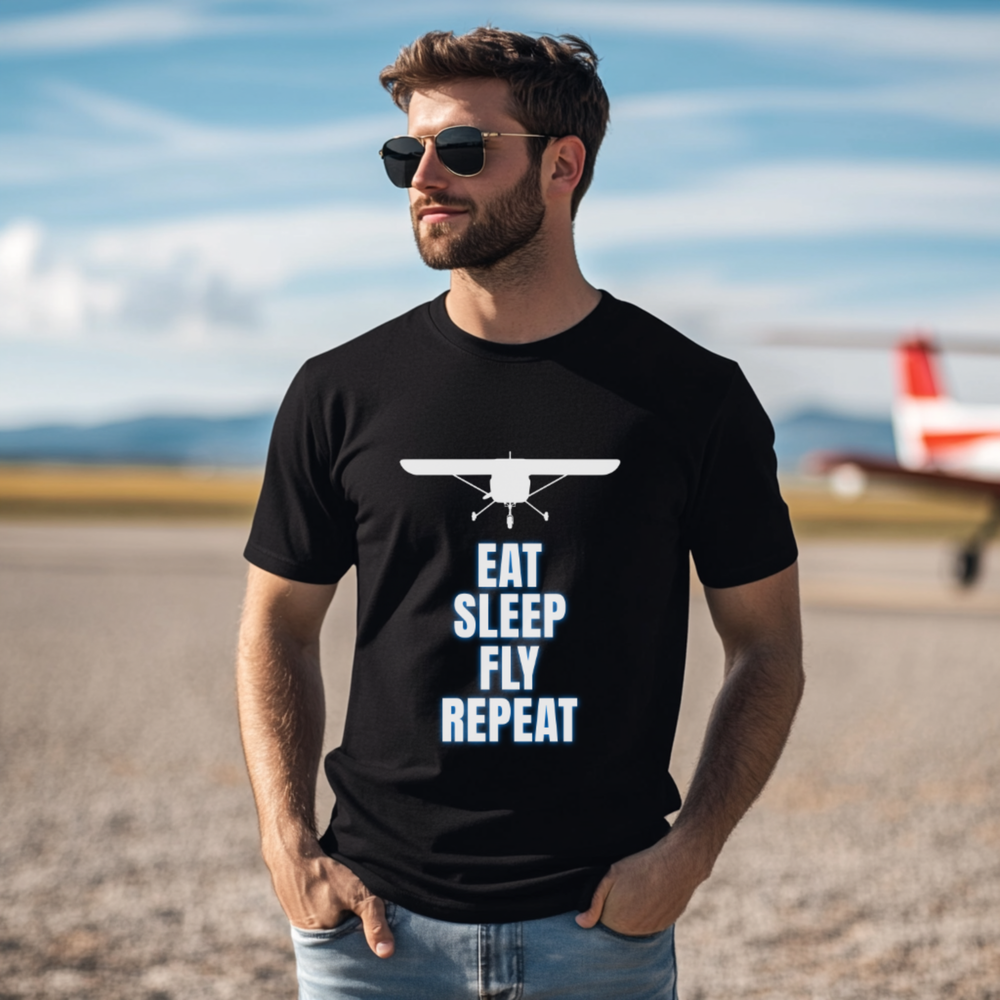 T-Shirt - Eat, Sleep, Fly, Repeat