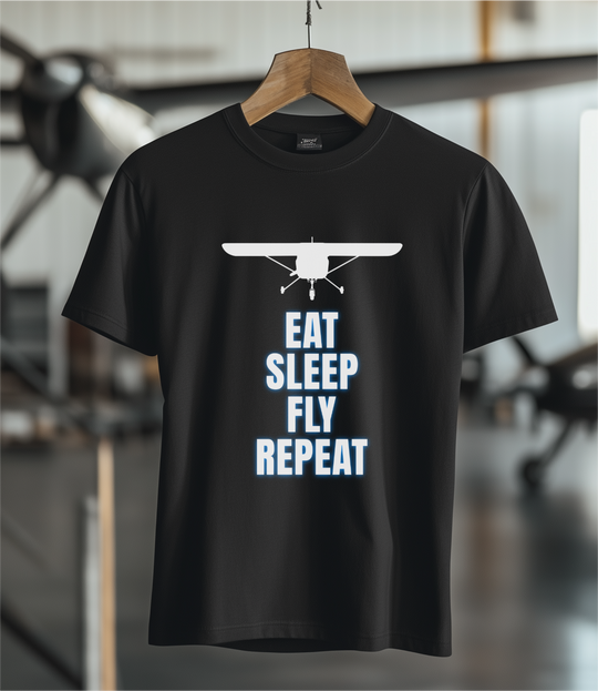 T-Shirt - Eat, Sleep, Fly, Repeat