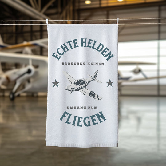 Handtuch - Echte Helden fliegen