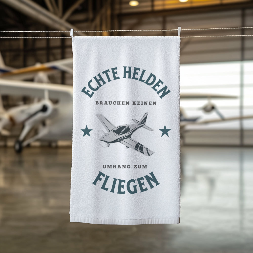 Handtuch - Echte Helden fliegen