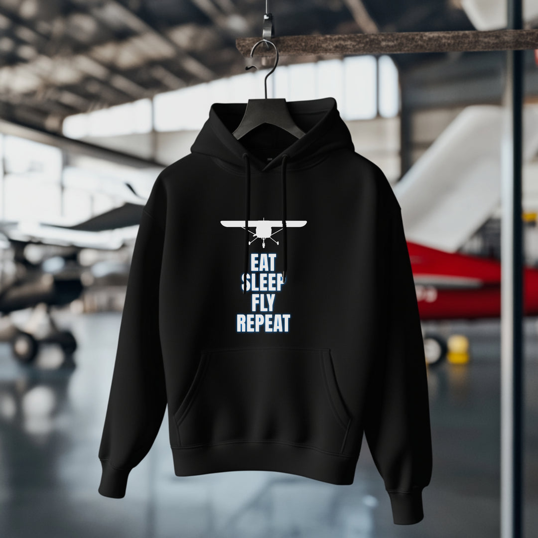 Hoodie - Eat Sleep Fly Repeat