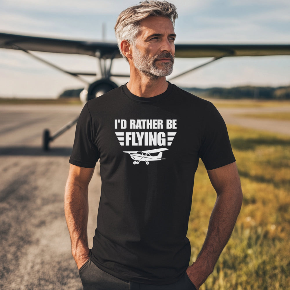 T-Shirt - I'd rather be flying