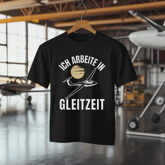 T-Shirt - Ich arbeite in Gleitzeit