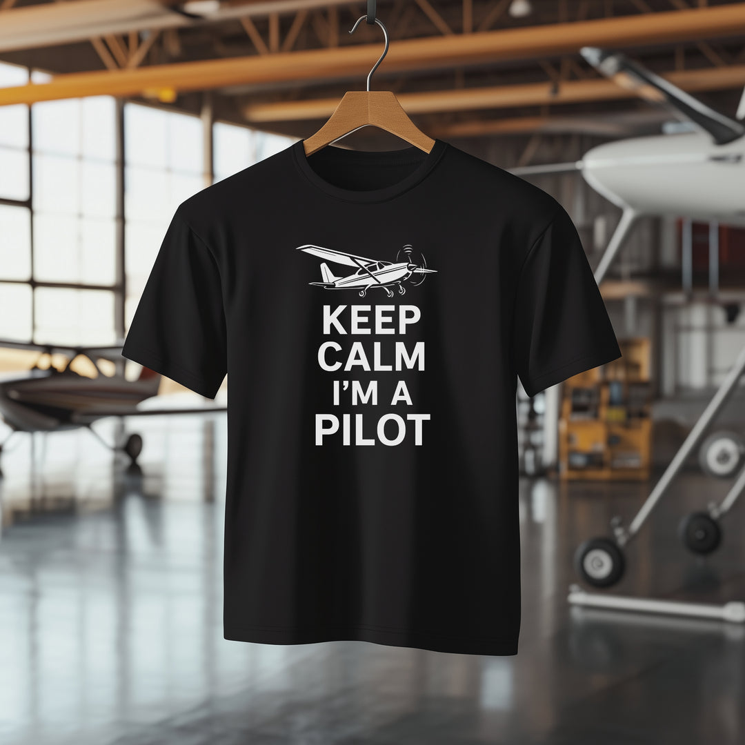 T-Shirt - Keep calm I'm a Pilot