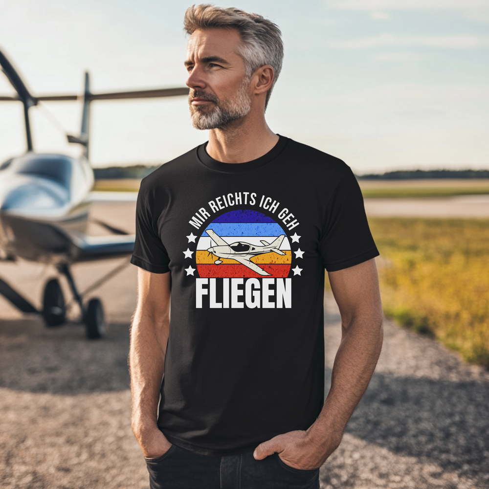 T-Shirt - Mir reichts, ich geh fliegen