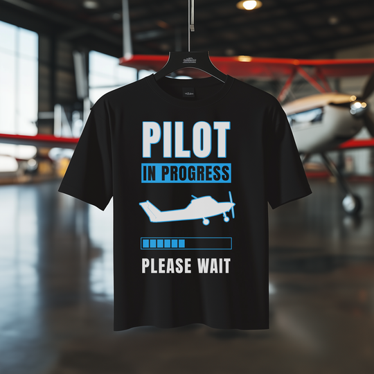 T-Shirt - Pilot in progress