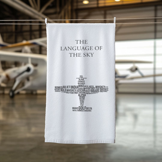Handtuch - The Language Of The Sky | Pilotenalphabet