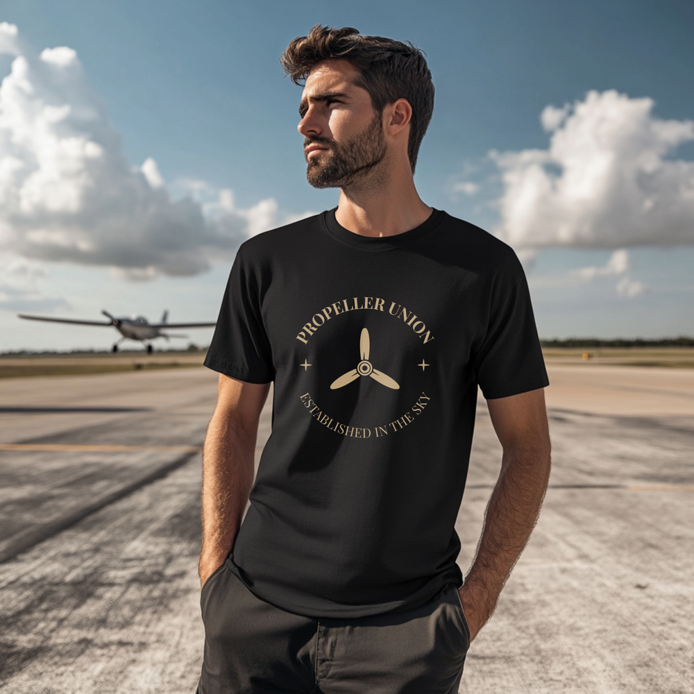 T-Shirt - Propeller Union in the Sky
