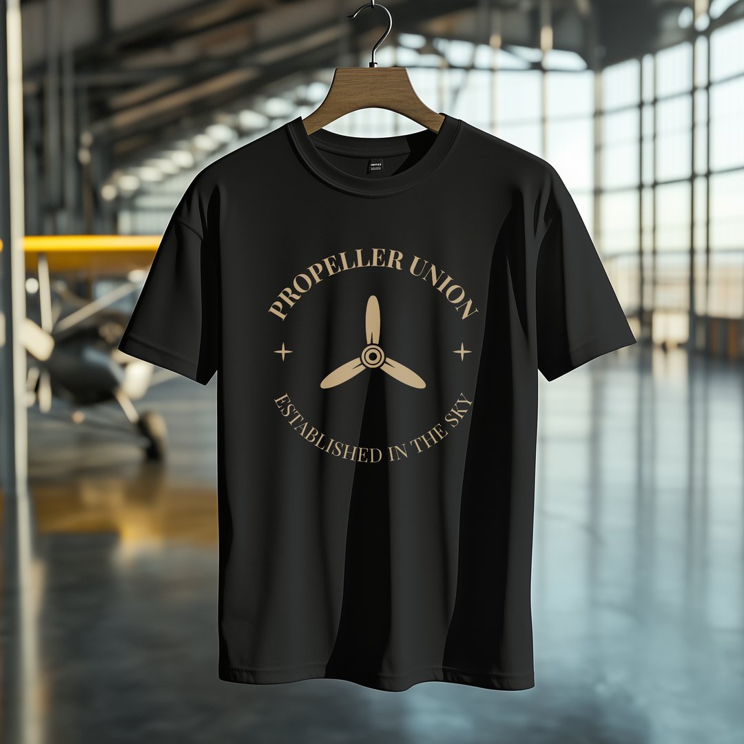 T-Shirt - Propeller Union in the Sky