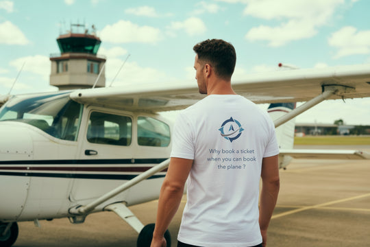 airtaxi.express | T-Shirt - Book The Plane, Not Just A Ticket